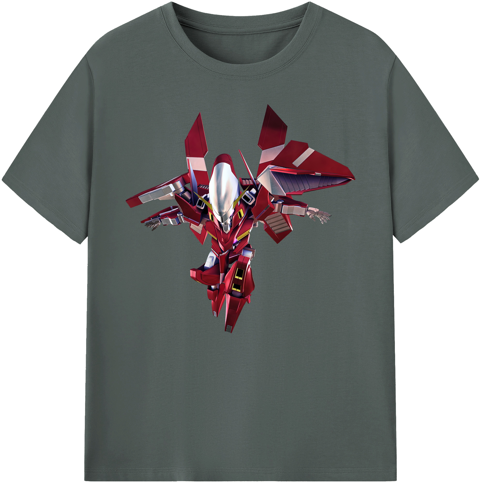 （画像用） 機動戦士ガンダム Mobile Suit Gundam 綿100％ メンズ半袖Tシャツ｜肌触りやわらか＆通気性